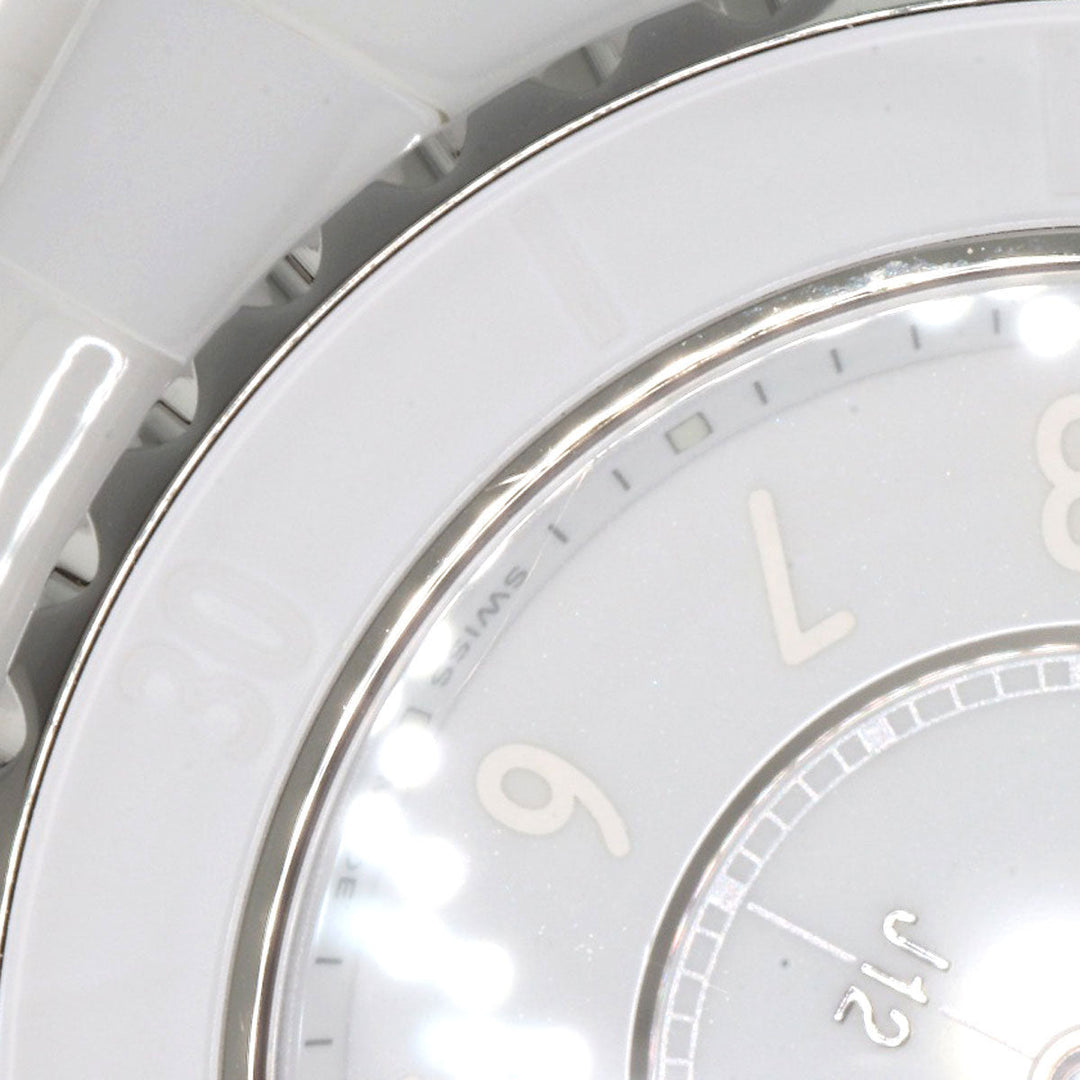 CHANEL Watches Quartz H6345 ceramic white J12 Phantom 1.3" Limited to 1200 pieces worldwide white dial