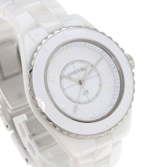 CHANEL Watches Quartz H6345 ceramic white J12 Phantom 1.3" Limited to 1200 pieces worldwide white dial