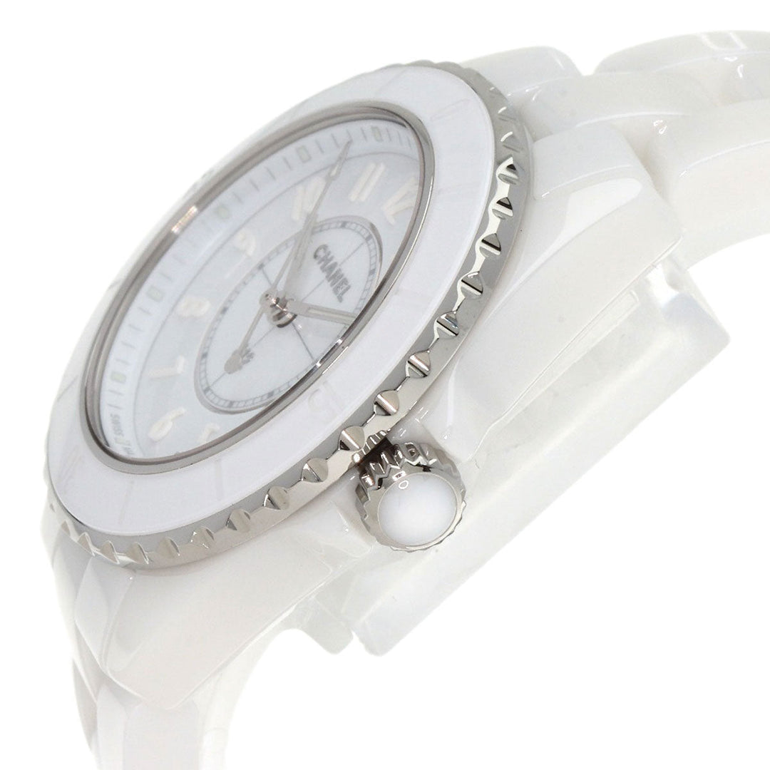CHANEL Watches Quartz H6345 ceramic white J12 Phantom 1.3" Limited to 1200 pieces worldwide white dial
