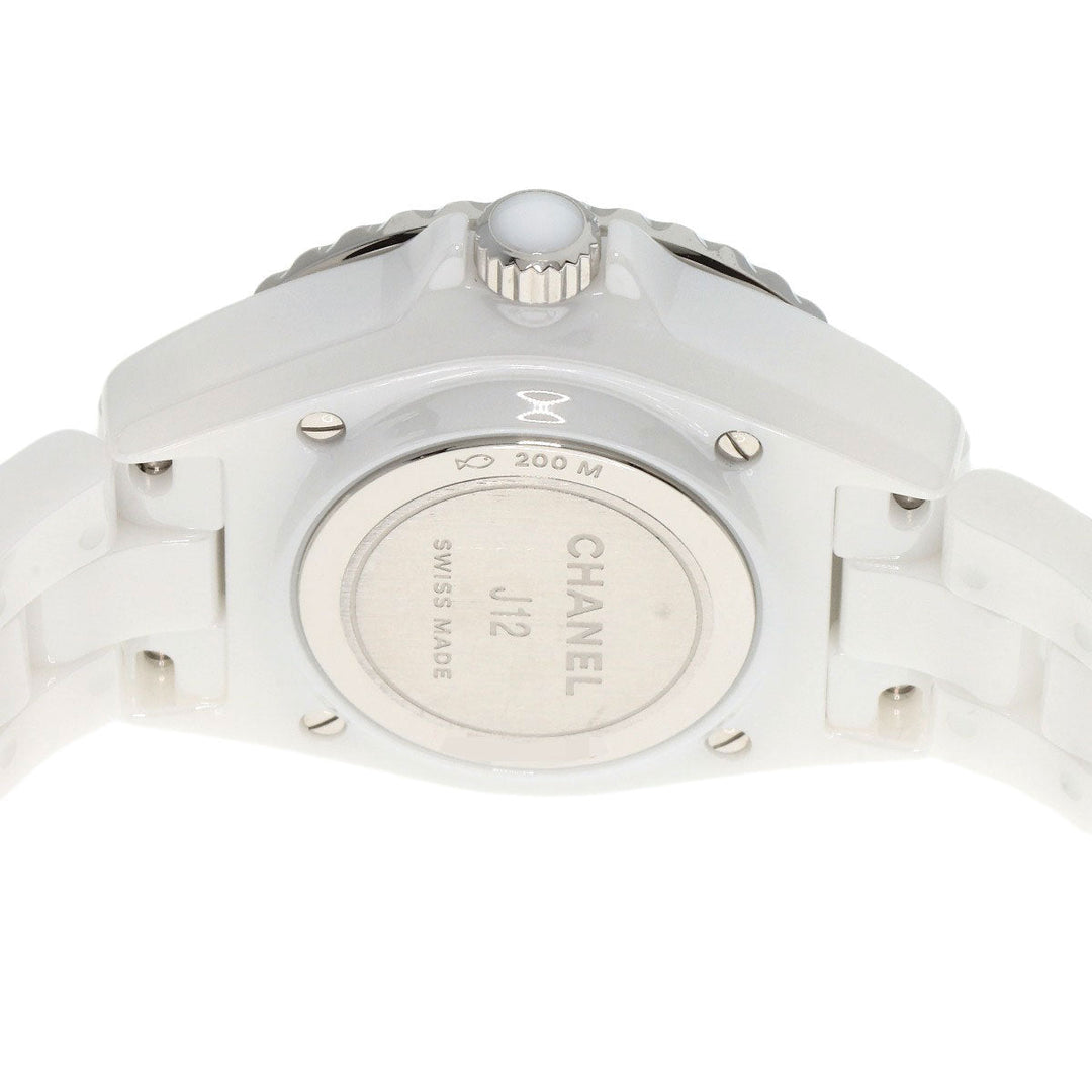 CHANEL Watches Quartz H6345 ceramic white J12 Phantom 1.3" Limited to 1200 pieces worldwide white dial
