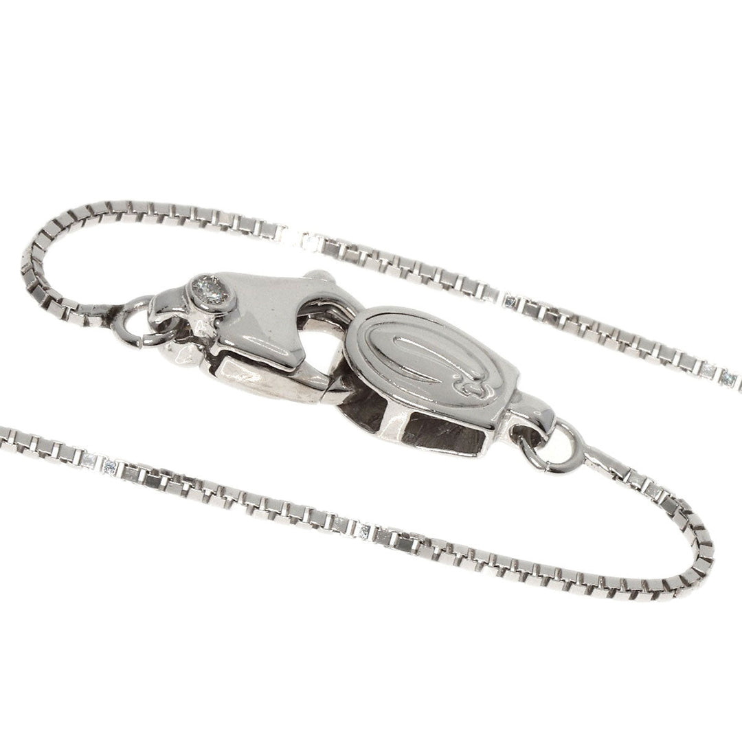 Damiani Necklace K18WG Silver diamond