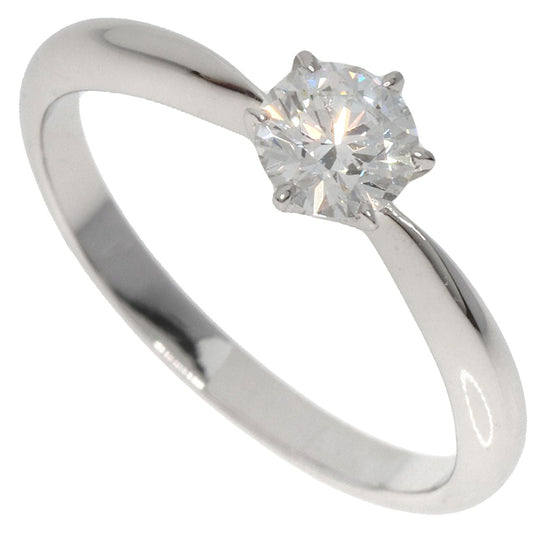 MIKIMOTO Ring PT950 Silver 1P diamond