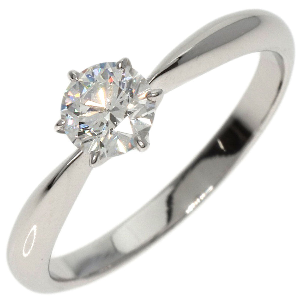 MIKIMOTO Ring PT950 Silver 1P diamond