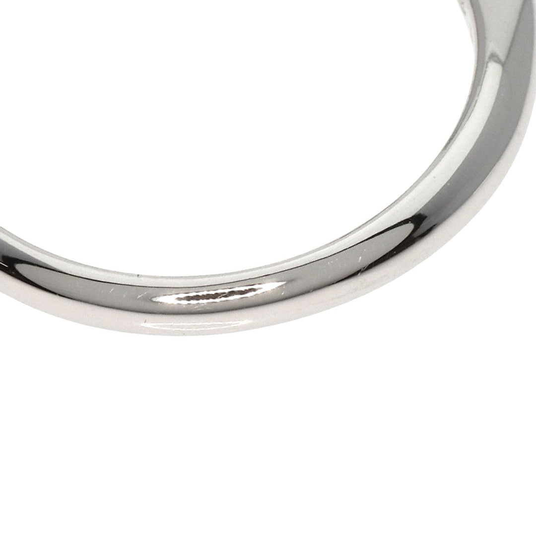 MIKIMOTO Ring PT950 Silver 1P diamond