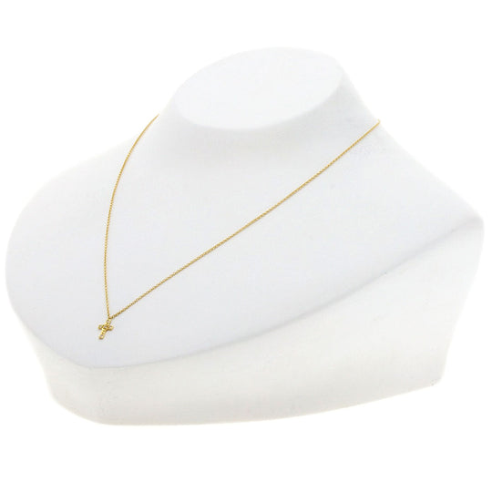 STAR JEWELRY Necklace 18K Yellow Gold gold Cross diamond