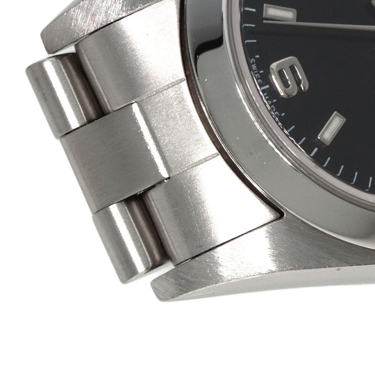 ROLEX Watches Mechanical Automatic 76080 Stainless Steel Silver Oyster Perpetual 369 black dial