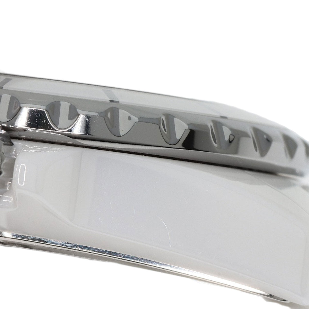 CHANEL Watches Quartz H0968 Ceramic, Ceramic white J12 1.3" white dial Women Used Authentic