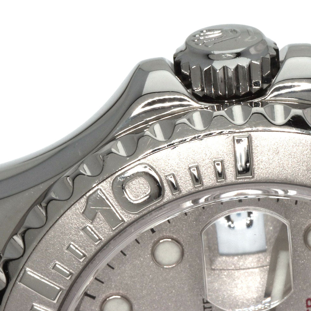 ROLEX Watches Mechanical Automatic 169622 Stainless Steel , Stainless Steel , PT Silver yacht master date Silver dial Women Used Authentic