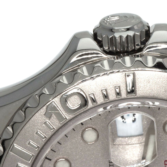 ROLEX Watches Mechanical Automatic 169622 Stainless Steel , Stainless Steel , PT Silver yacht master date Silver dial Women Used Authentic