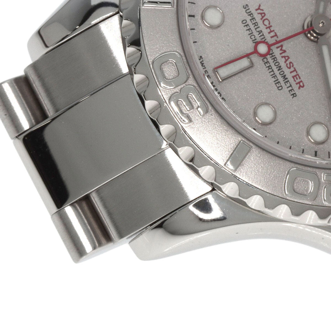 ROLEX Watches Mechanical Automatic 169622 Stainless Steel , Stainless Steel , PT Silver yacht master date Silver dial Women Used Authentic