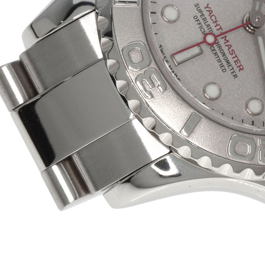 ROLEX Watches Mechanical Automatic 169622 Stainless Steel , Stainless Steel , PT Silver yacht master date Silver dial Women Used Authentic