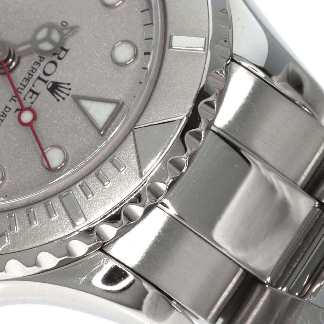 ROLEX Watches Mechanical Automatic 169622 Stainless Steel , Stainless Steel , PT Silver yacht master date Silver dial Women Used Authentic
