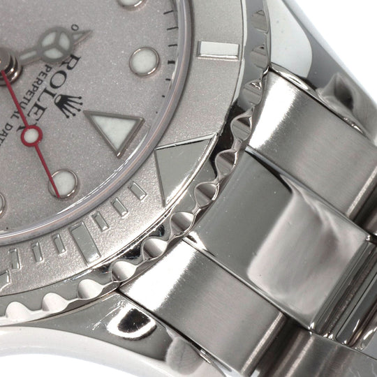 ROLEX Watches Mechanical Automatic 169622 Stainless Steel , Stainless Steel , PT Silver yacht master date Silver dial Women Used Authentic