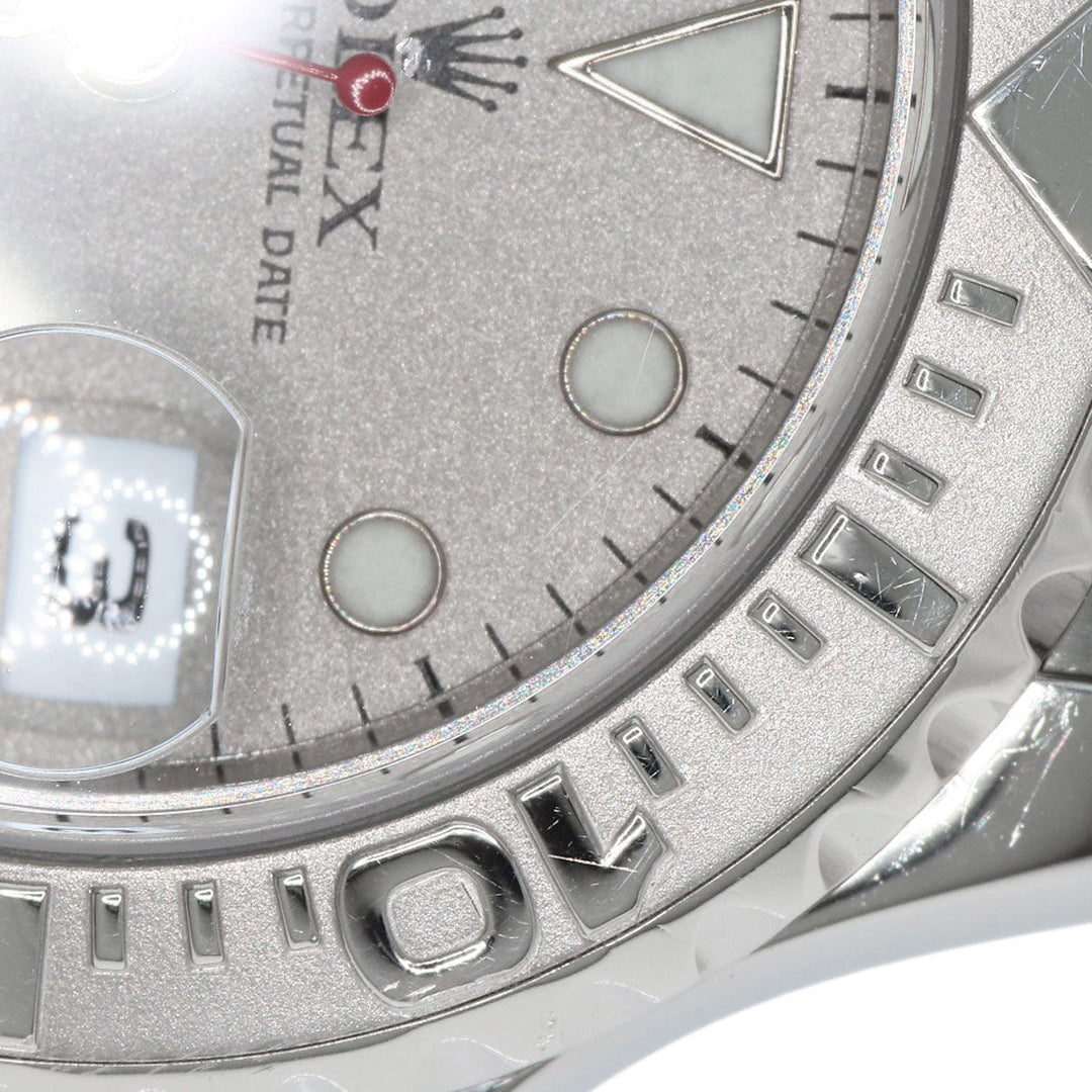 ROLEX Watches Mechanical Automatic 169622 Stainless Steel , Stainless Steel , PT Silver yacht master date Silver dial Women Used Authentic