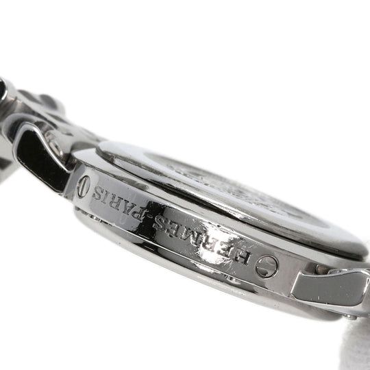 HERMES Watches Quartz CL4.210 Stainless Steel Silver Clipper white dial