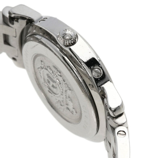 HERMES Watches Quartz CL4.210 Stainless Steel Silver Clipper white dial
