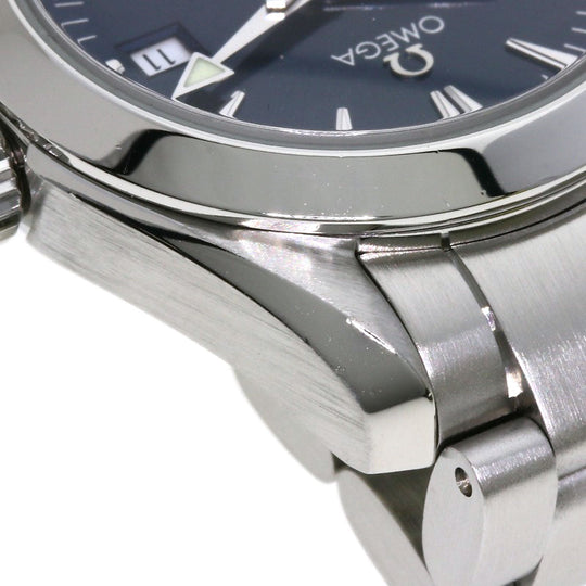 OMEGA Watches Quartz 2577.80 Stainless Steel , Stainless Steel Silver Seamaster Aqua Terra blue dial Women Used Authentic