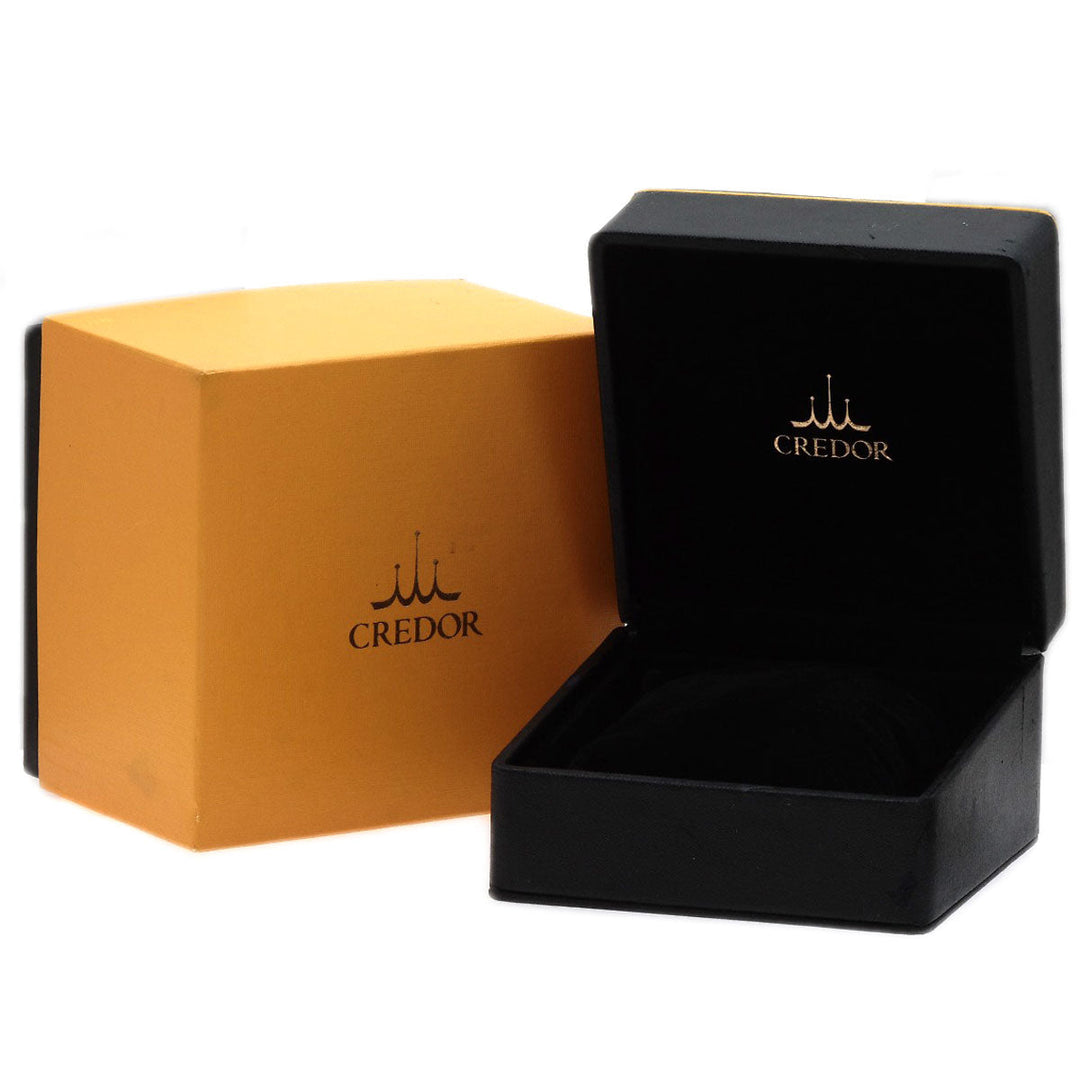 SEIKO Watches Quartz 1E70-0A60 K18WG, K18WG, Diamond Silver CREDOR Diamond diamond dial Women Used Authentic