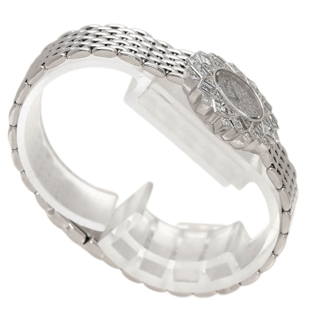 SEIKO Watches Quartz 1E70-0A60 K18WG, K18WG, Diamond Silver CREDOR Diamond diamond dial Women Used Authentic