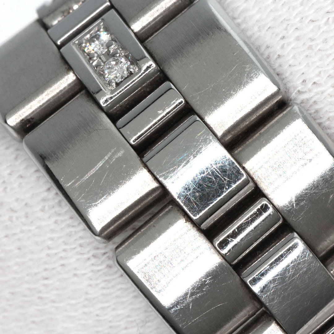 SEIKO Watches Quartz GSWE961 Stainless Steel , Stainless Steel Silver CREDOR Signo Diamond white dial Women Used Authentic