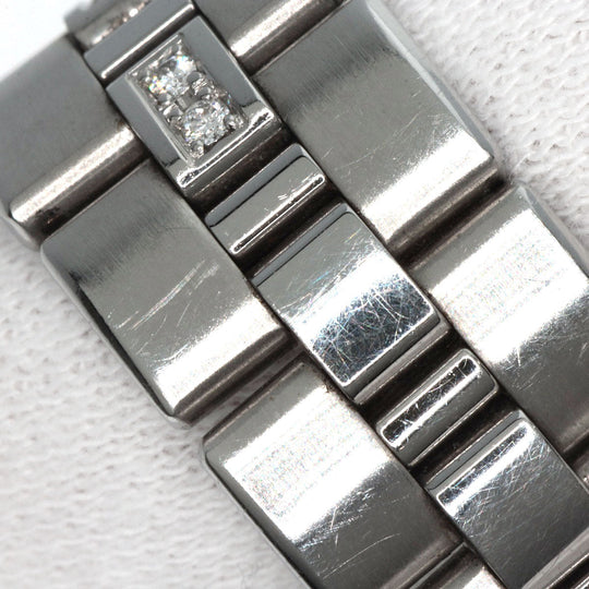 SEIKO Watches Quartz GSWE961 Stainless Steel , Stainless Steel Silver CREDOR Signo Diamond white dial Women Used Authentic