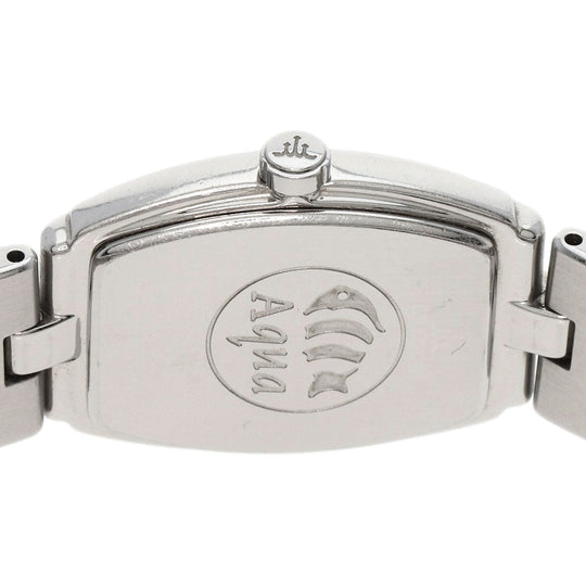 SEIKO Watches Quartz GSWE961 Stainless Steel , Stainless Steel Silver CREDOR Signo Diamond white dial Women Used Authentic