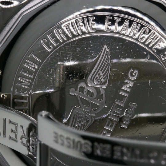 BREITLING Watches Quartz A7438710/C849 Stainless Steel Silver Colt 44 blue dial