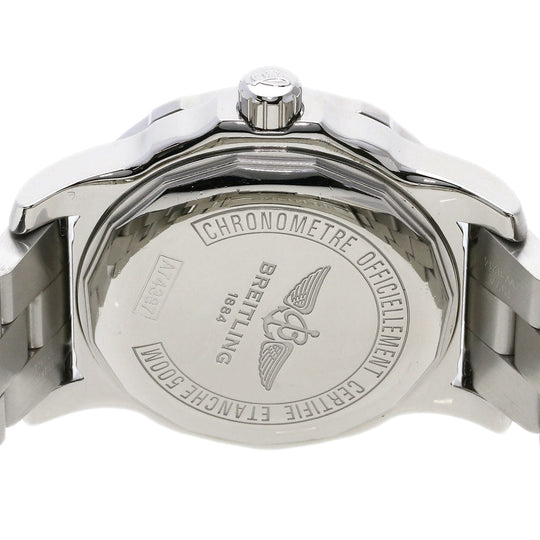 BREITLING Watches Quartz A7438710/C849 Stainless Steel Silver Colt 44 blue dial