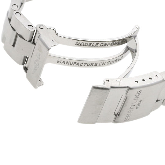 BREITLING Watches Quartz A7438710/C849 Stainless Steel Silver Colt 44 blue dial