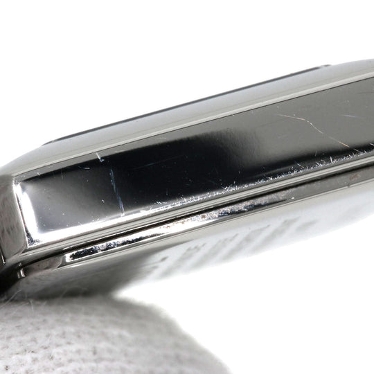 GUCCI Watches Quartz 1900L Stainless Steel , Stainless Steel Silver Square face Silver dial Women Used Authentic
