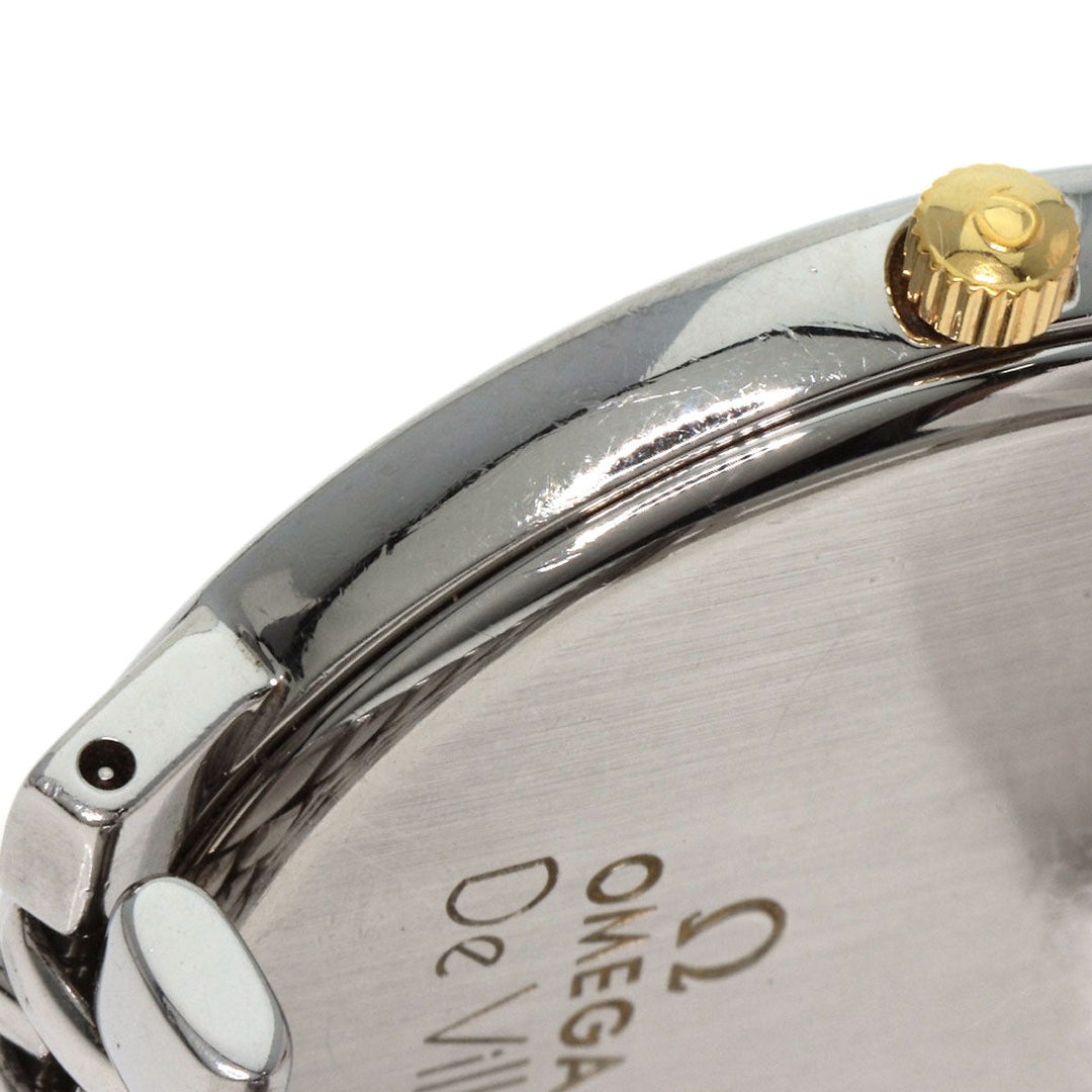 OMEGA Watches Quartz Stainless Steel , Stainless Steel Silver De Ville Ivory dial mens Used Authentic