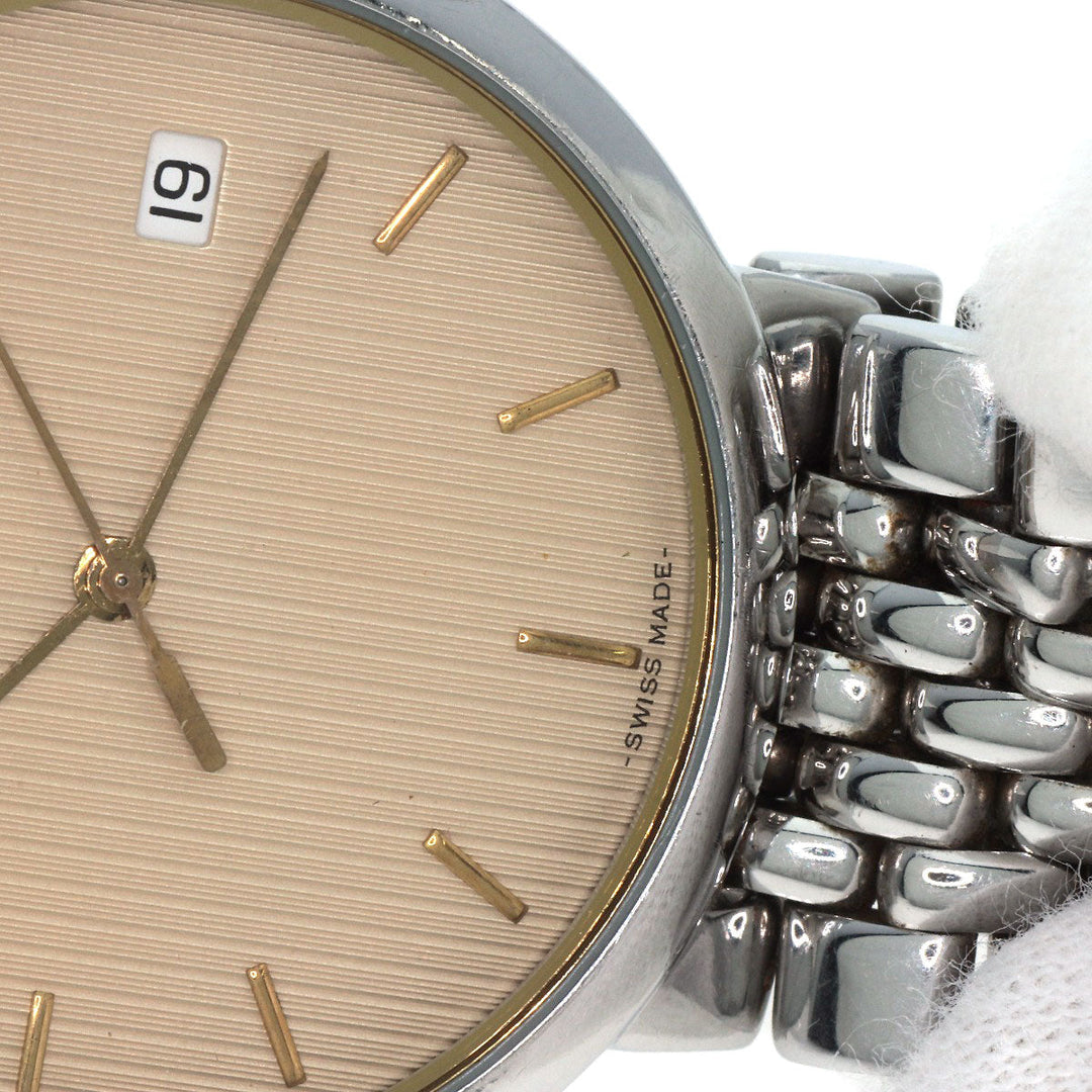 OMEGA Watches Quartz Stainless Steel , Stainless Steel Silver De Ville Ivory dial mens Used Authentic