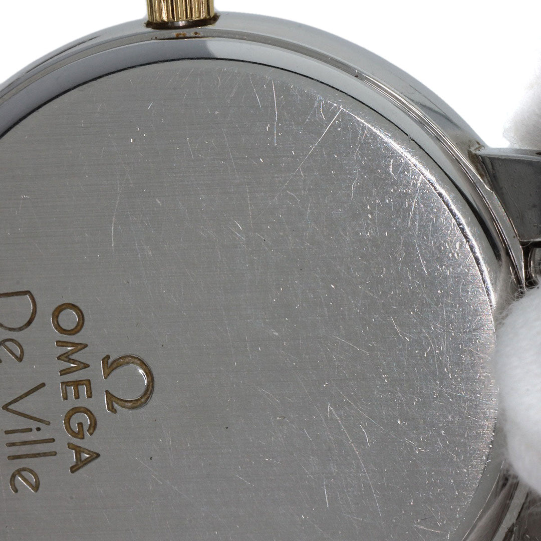 OMEGA Watches Quartz Stainless Steel , Stainless Steel Silver De Ville Ivory dial mens Used Authentic