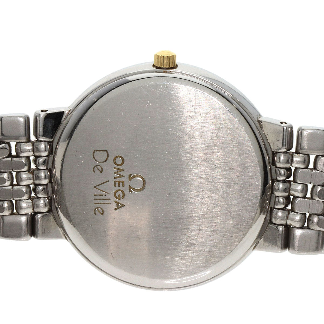 OMEGA Watches Quartz Stainless Steel , Stainless Steel Silver De Ville Ivory dial mens Used Authentic