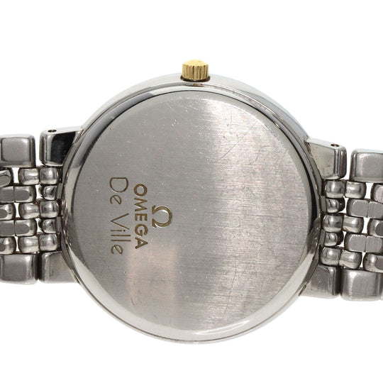 OMEGA Watches Quartz Stainless Steel , Stainless Steel Silver De Ville Ivory dial mens Used Authentic