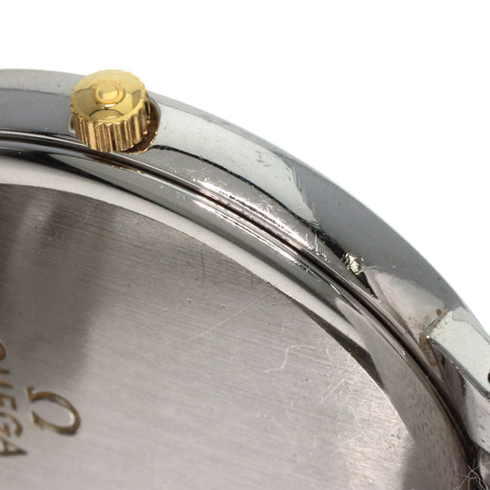 OMEGA Watches Quartz Stainless Steel , Stainless Steel Silver De Ville Ivory dial mens Used Authentic