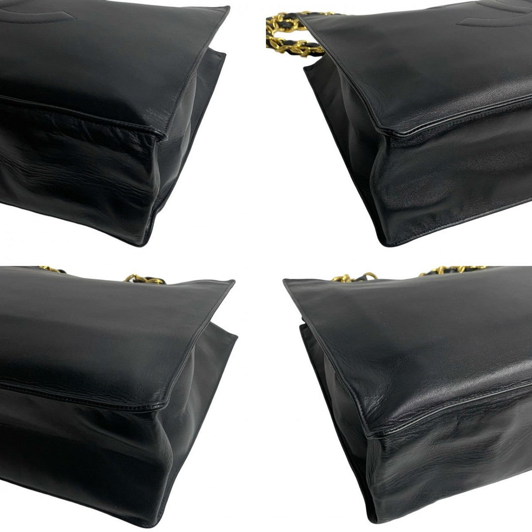 CHANEL Tote Bag lambskin black