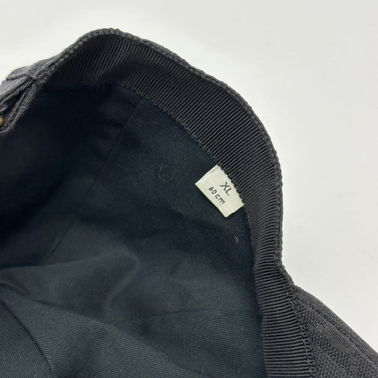 GUCCI cap 627114 Nylon black Gucci Off The Grid Gucci Off the Grid GG logo mens XL Used Authentic