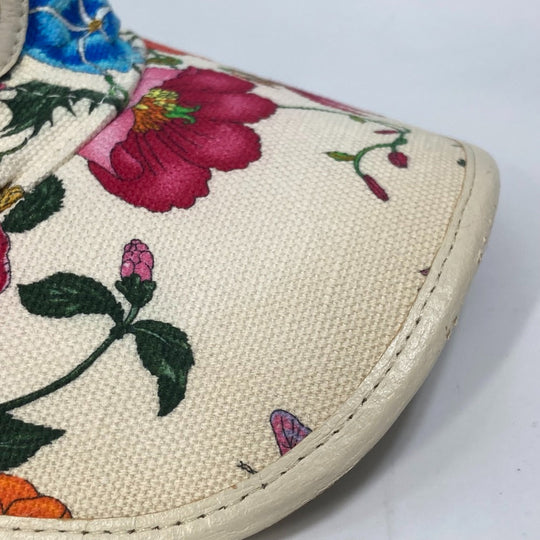 GUCCI cap Rayon, Cotton white GG Floral Pattern Flower Flora M