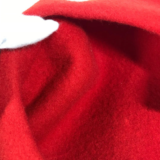 GUCCI beret 714343 wool Red GG logo Women M Used Authentic