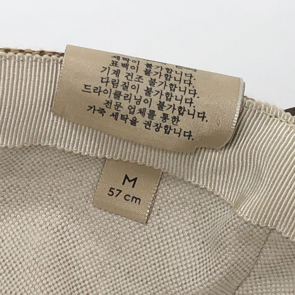 GUCCI cap 681264 canvas beige Jumbo GG M