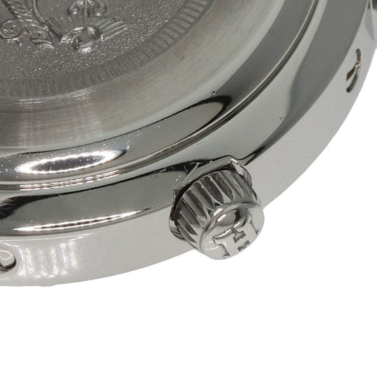 HERMES Watches Quartz CL4.210 Stainless Steel , Stainless Steel Silver Clipper blue dial Women Used Authentic