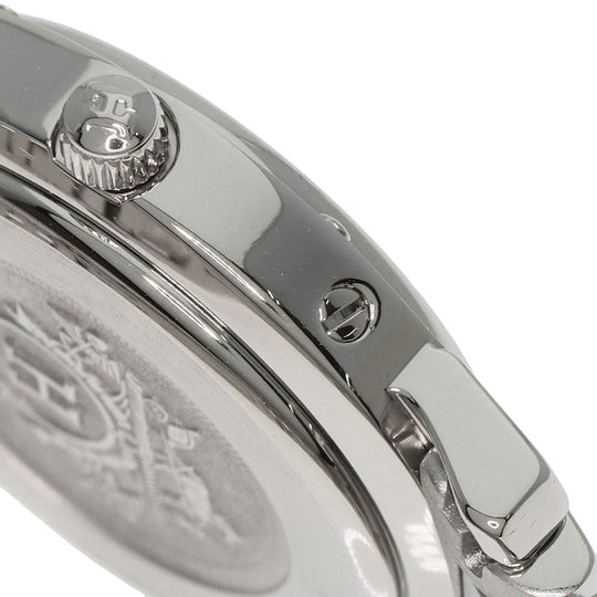 HERMES Watches Quartz CL4.210 Stainless Steel , Stainless Steel Silver Clipper white dial Women Used Authentic
