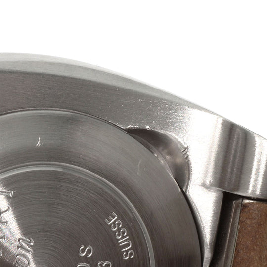 BVLGARI Watches Quartz EG30BSLD Stainless Steel , Leather Silver Ergon 1.2" black dial Women Used Authentic