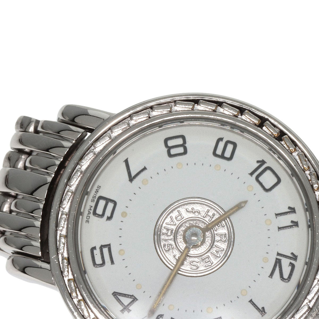 HERMES Watches Quartz SE4.210 Stainless Steel Silver Serie white dial