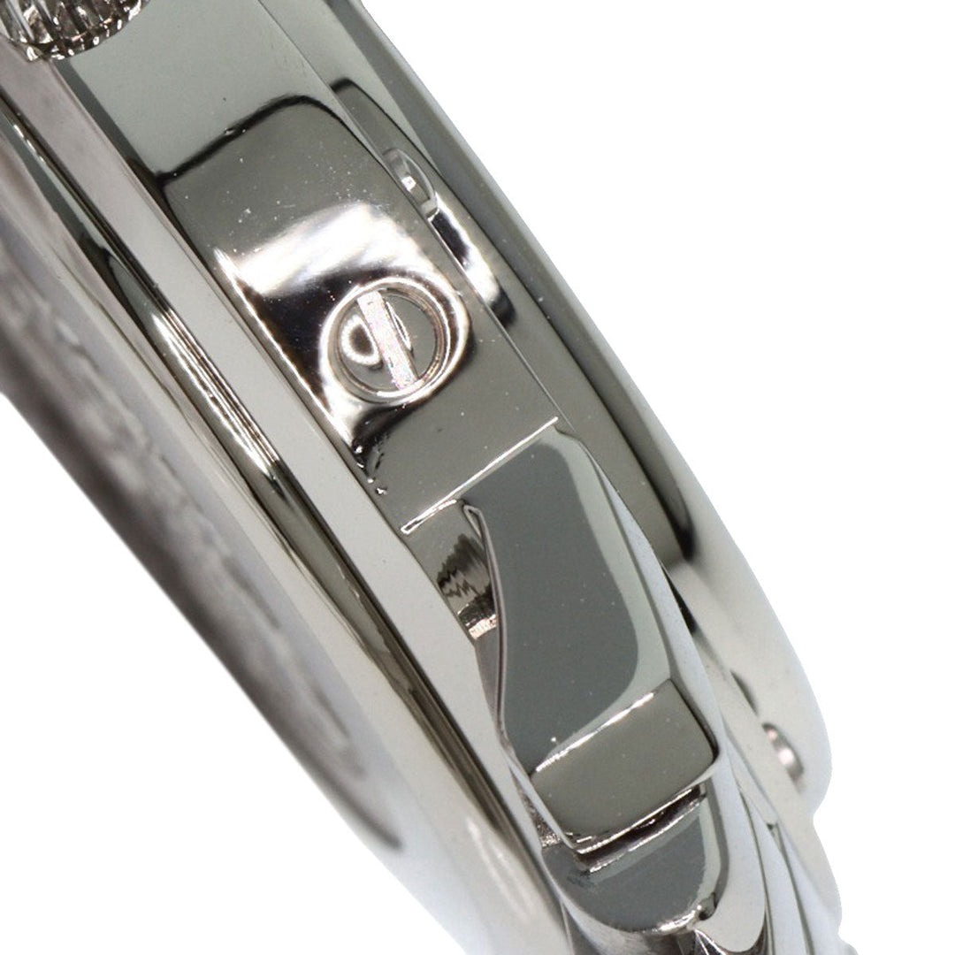 HERMES Watches Quartz CL4.210 Stainless Steel Silver Clipper Nacre new buckle Pink shell dial