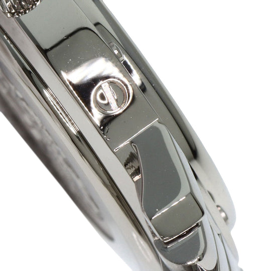 HERMES Watches Quartz CL4.210 Stainless Steel Silver Clipper Nacre new buckle Pink shell dial