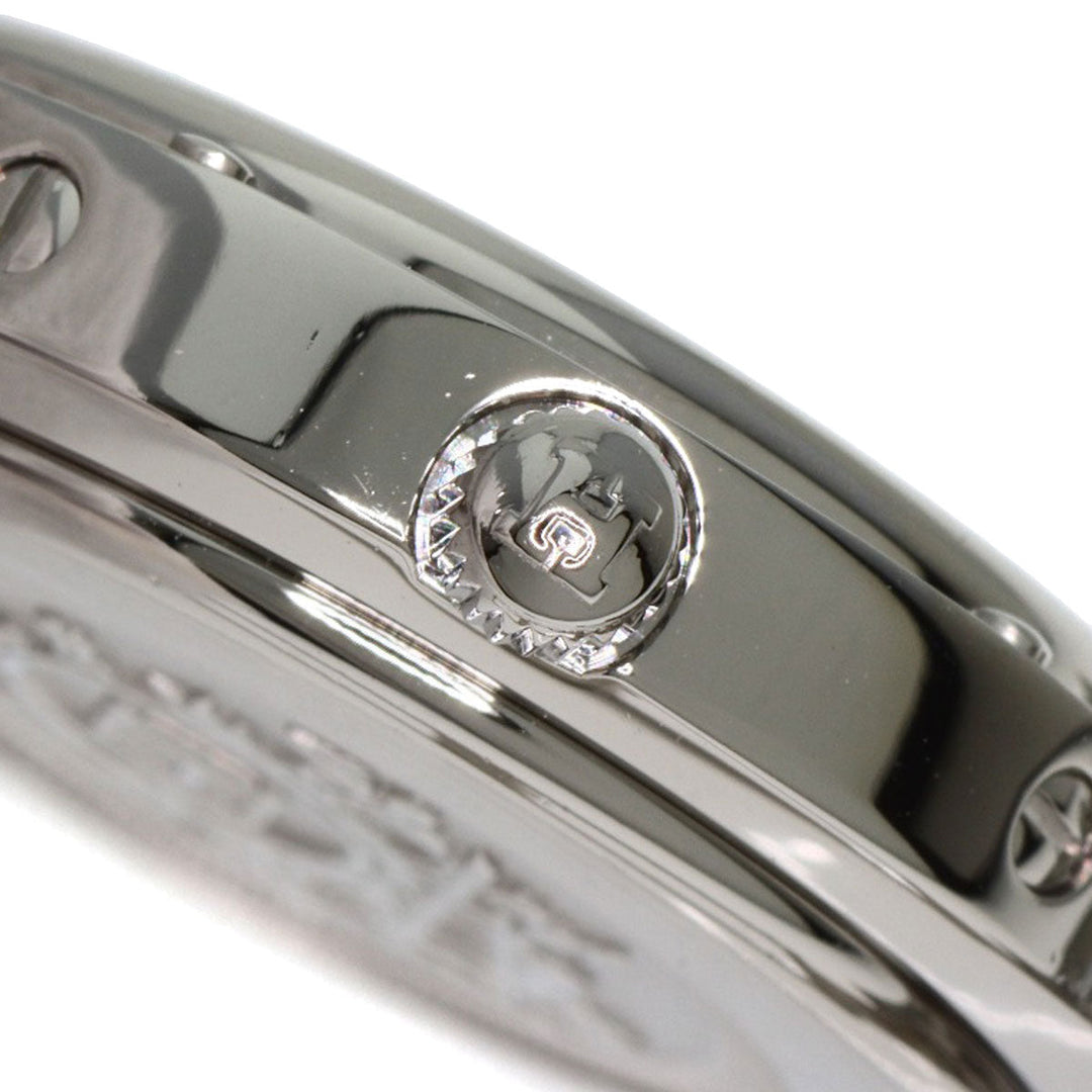 HERMES Watches Quartz CL4.210 Stainless Steel Silver Clipper Nacre new buckle Pink shell dial
