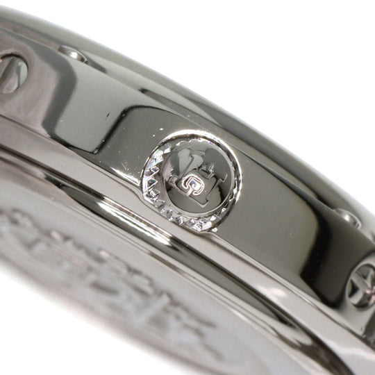 HERMES Watches Quartz CL4.210 Stainless Steel Silver Clipper Nacre new buckle Pink shell dial