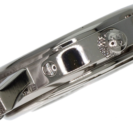 HERMES Watches Quartz CL4.210 Stainless Steel Silver Clipper Nacre new buckle Pink shell dial